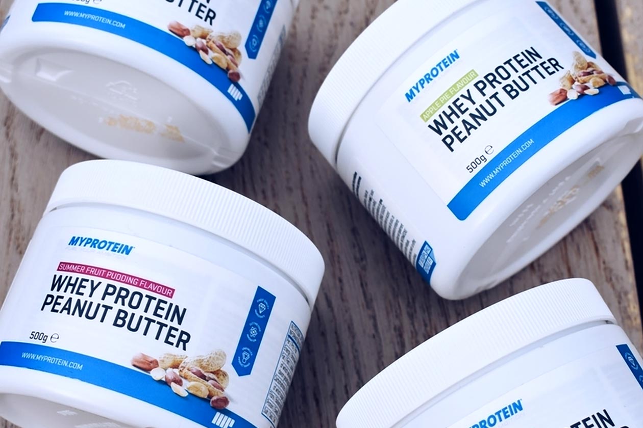 myprotein whey protein peanut butter