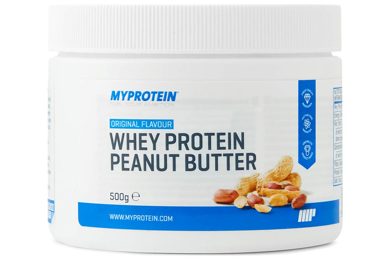 myprotein whey protein peanut butter