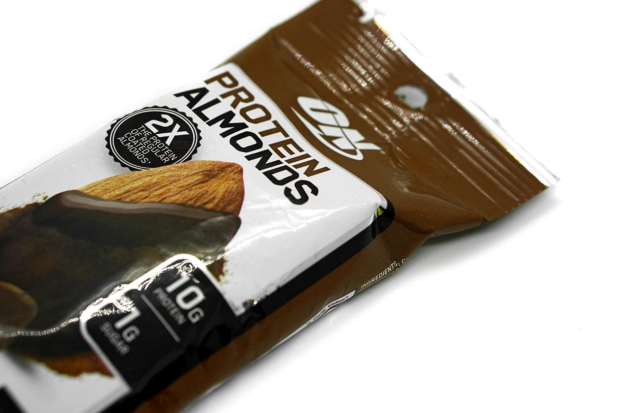 optimum protein almonds review