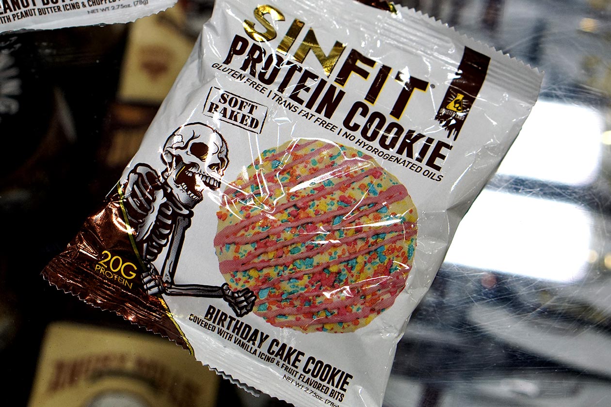 sinfit protein cookie
