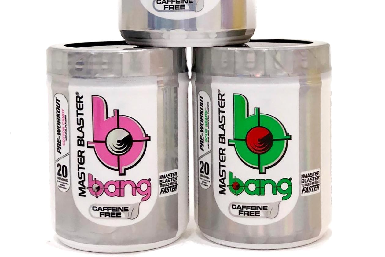 caffeine free bang master blaster