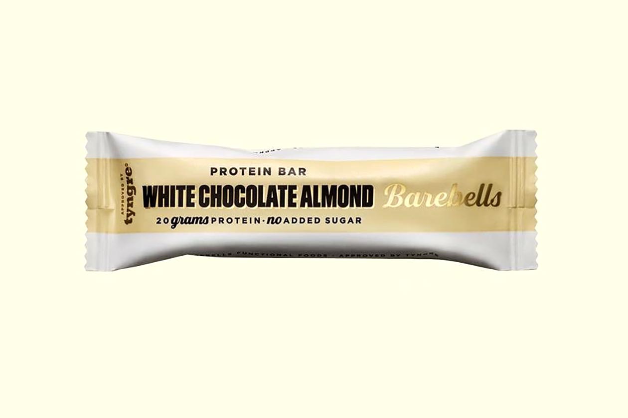 white chocolate almond barebells