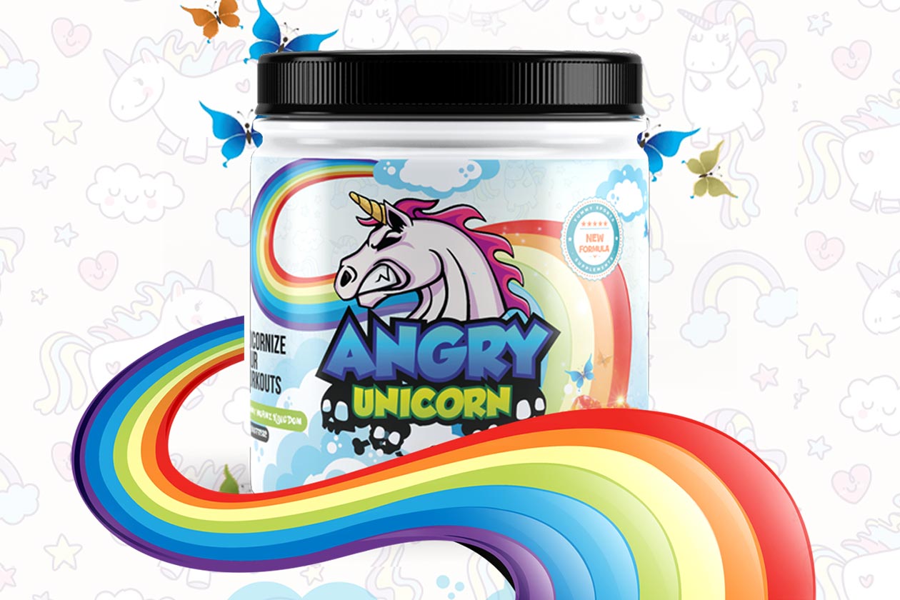 angry unicorn