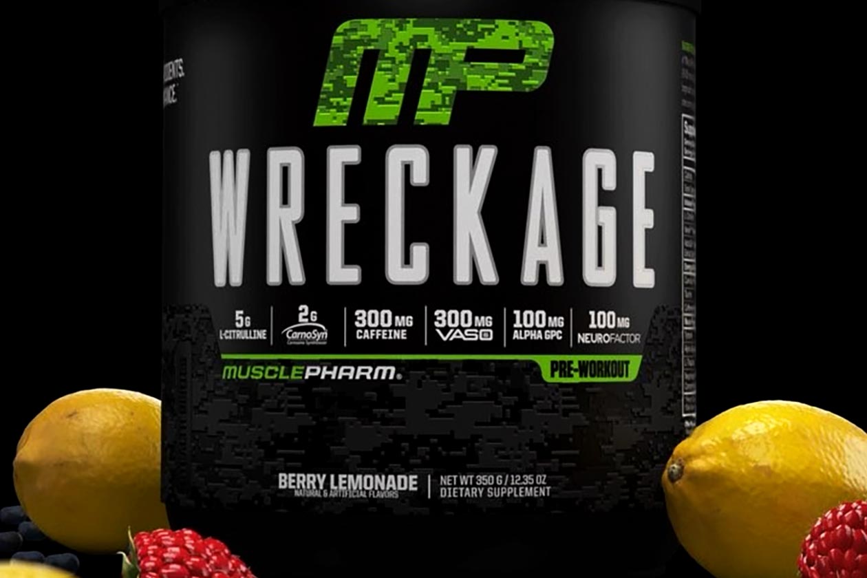 berry lemonade musclepharm wreckage