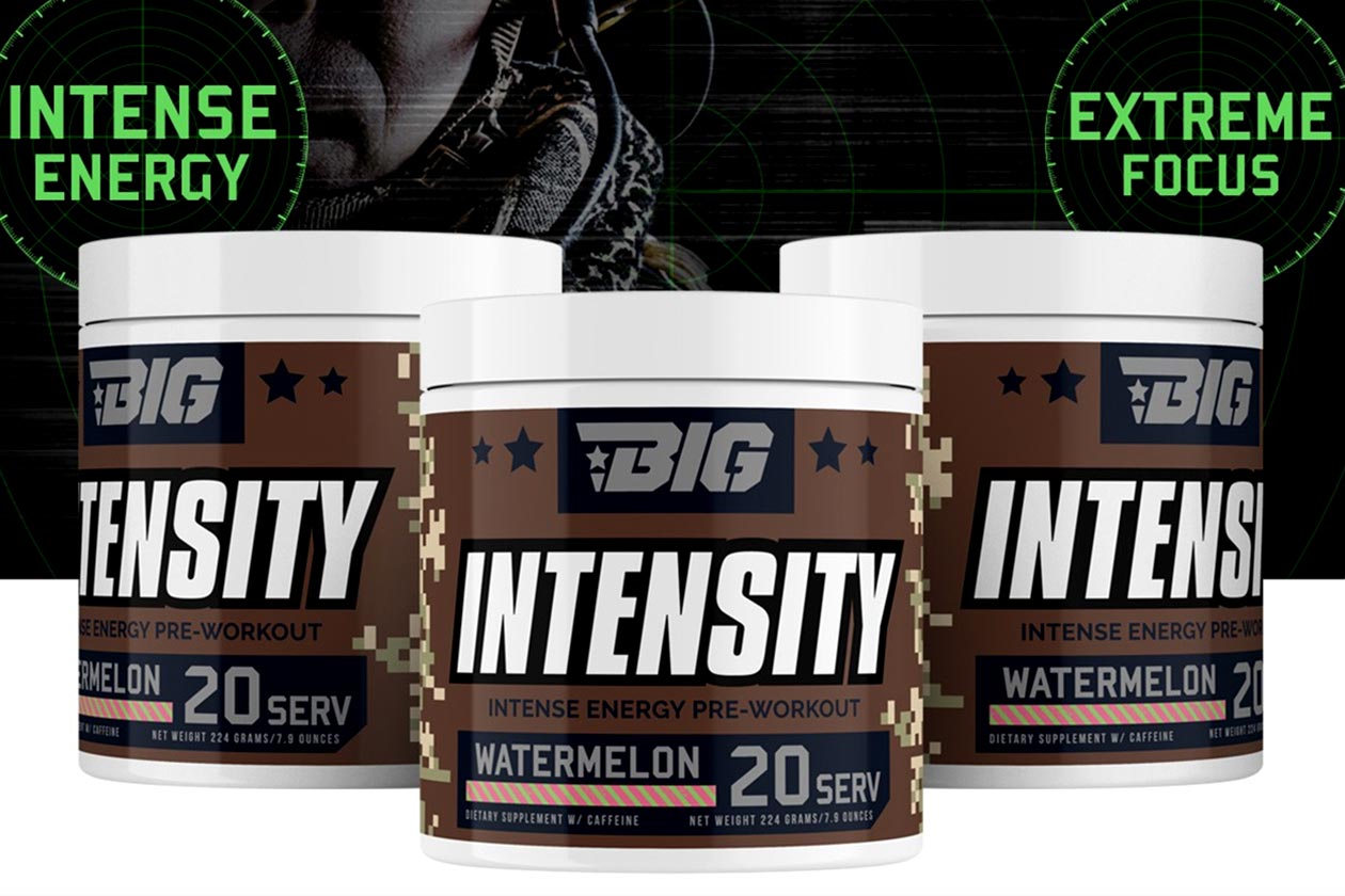 big intensity pre-workout