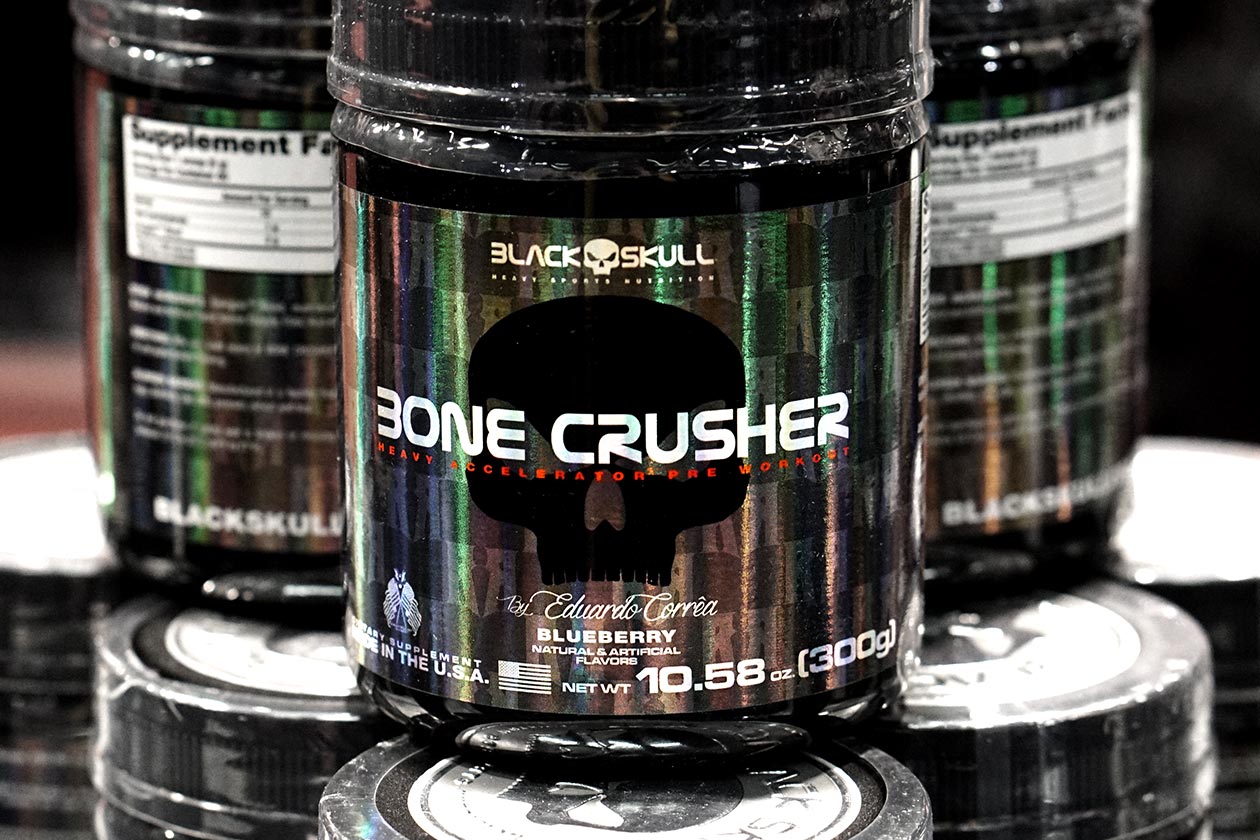 black skull bone crusher