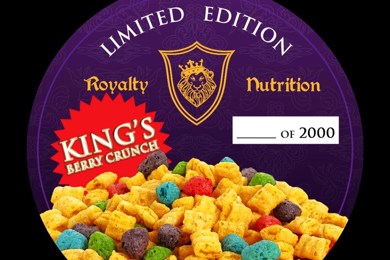 kings berry crunch royalty whey