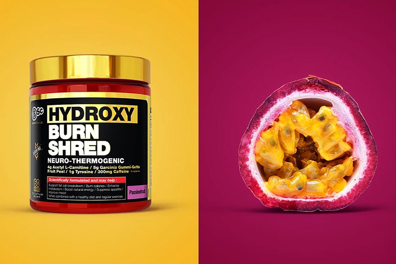 passionfruit hydroxyburn shred