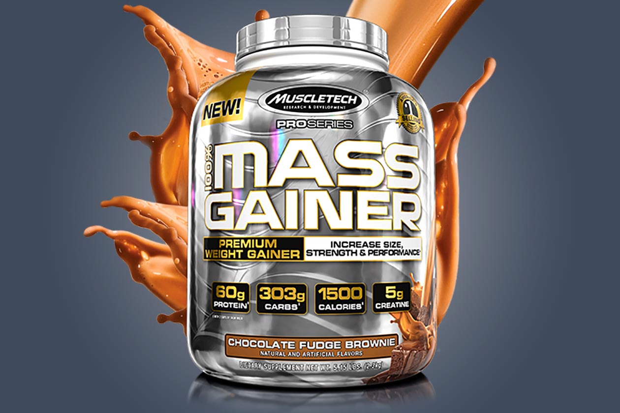 muscletech pro series gainer