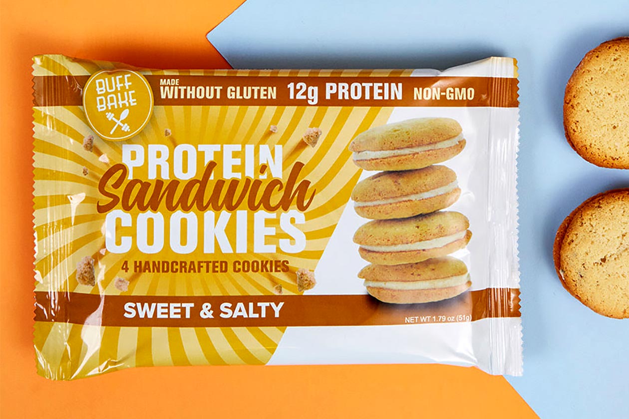 sweet salty protein sandwich cookies