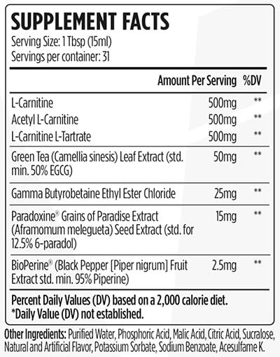 vmi sports carnitine heat