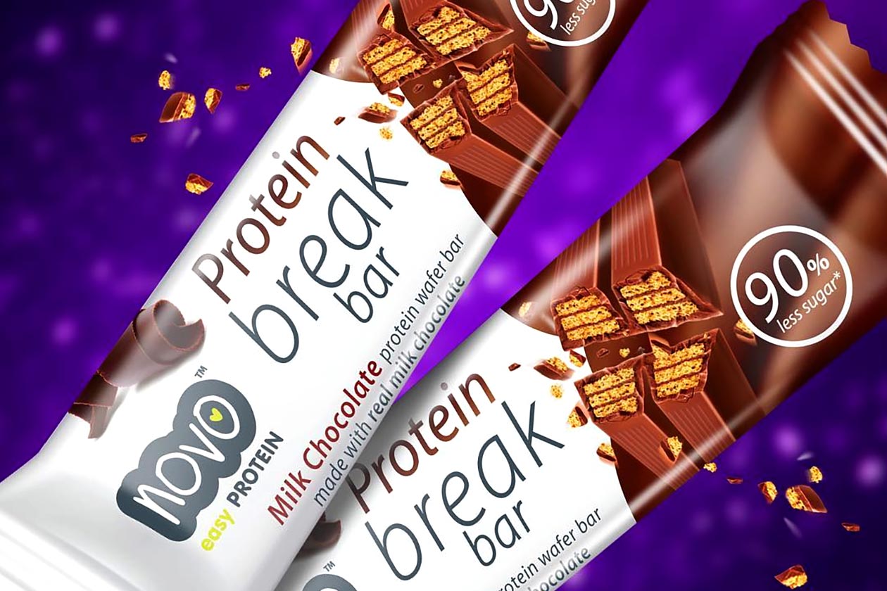 novo protein break bar