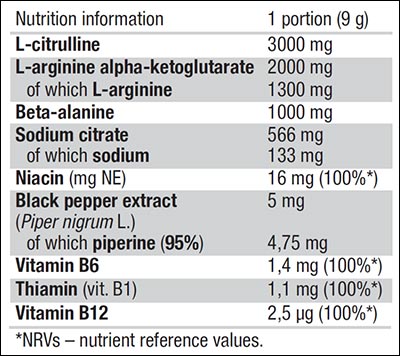 pump xplode powder