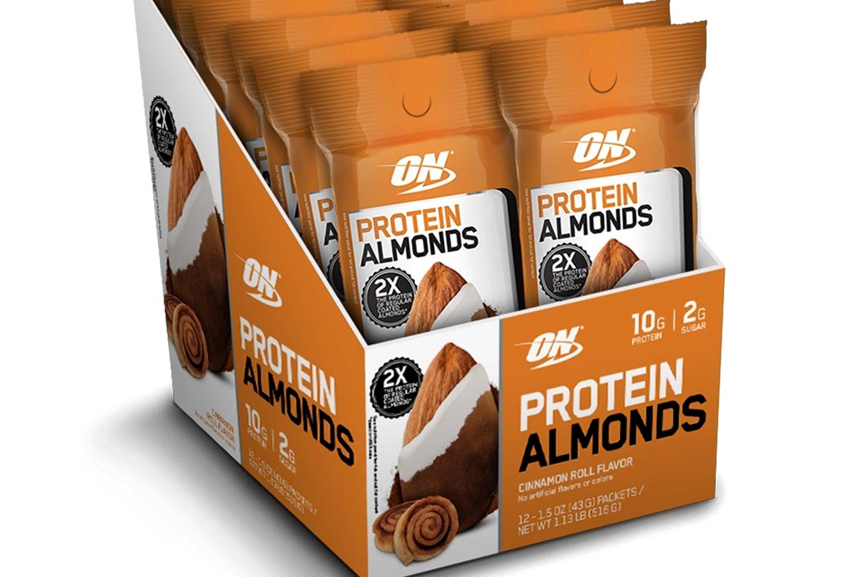 chocolate peanut butter protein almonds