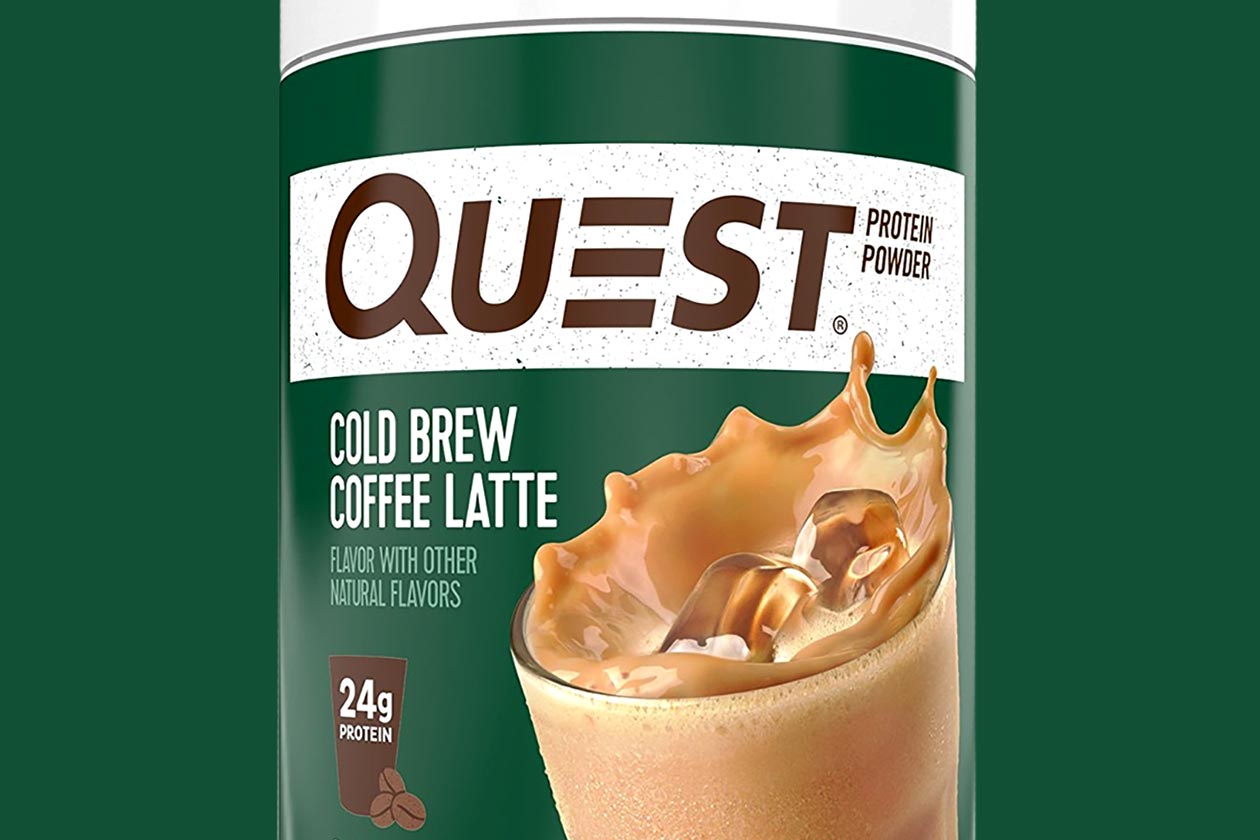 cold brew coffee latte quest protein