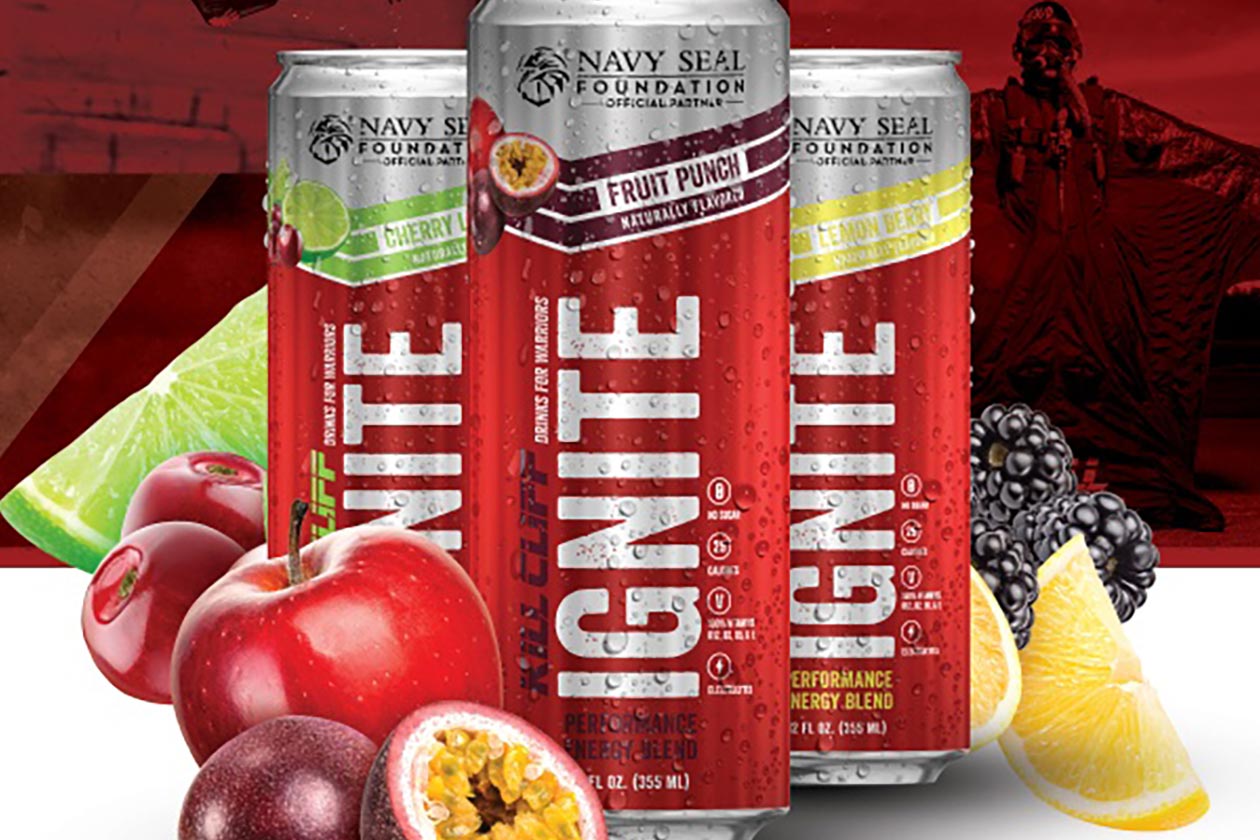 kill cliff ignite energy drink