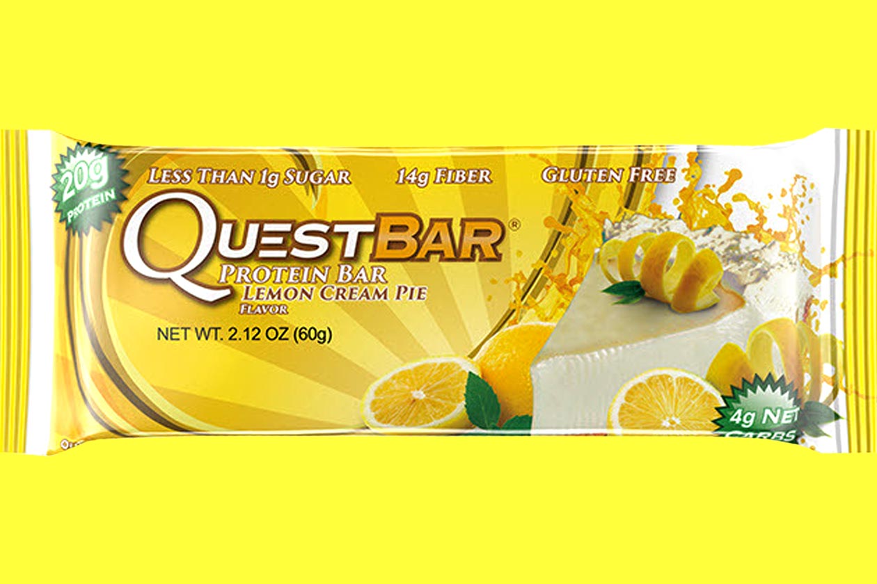 lemon cream pie quest bar