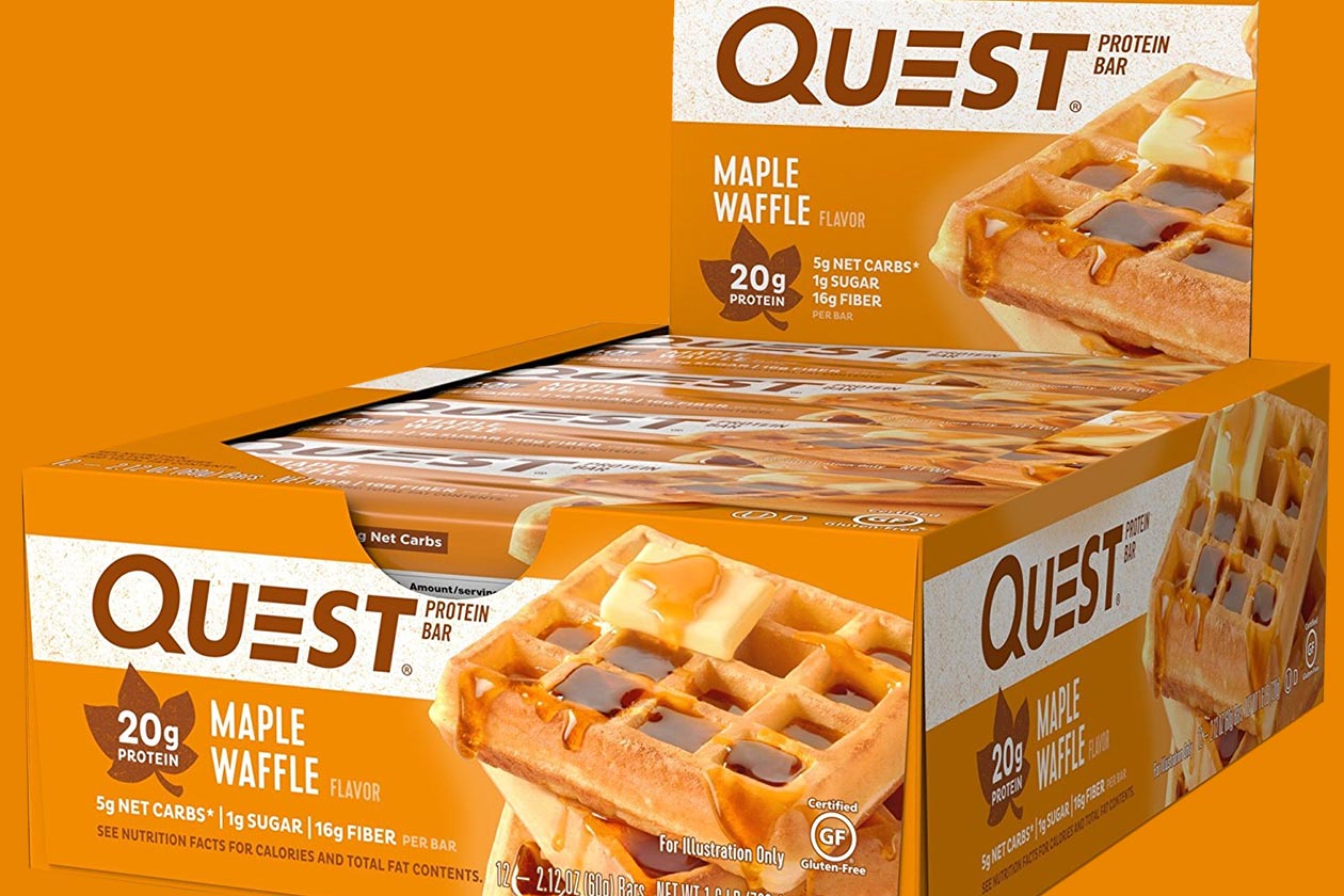 maple waffle quest bar