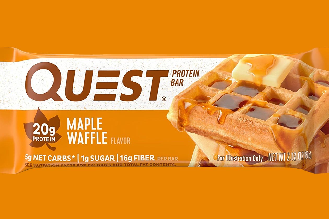 maple waffle quest bar