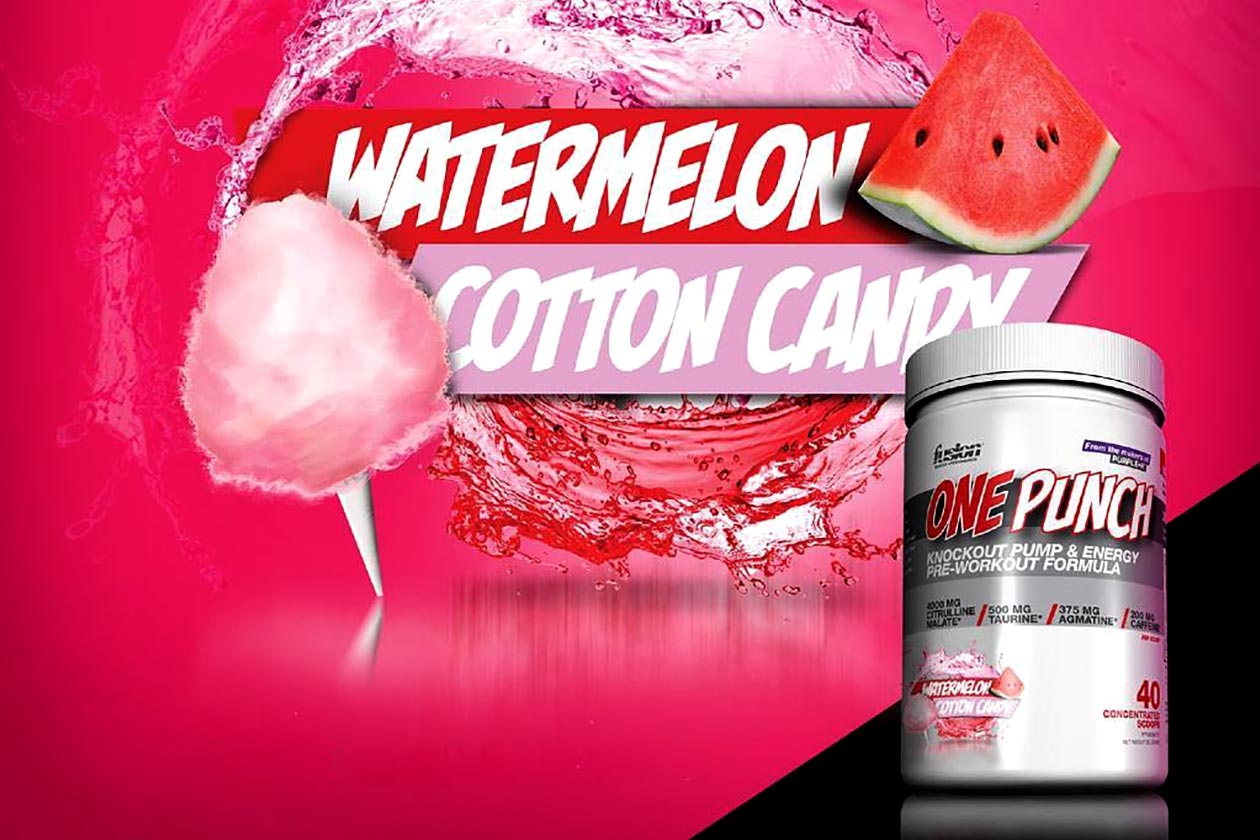 watermelon cotton candy one punch
