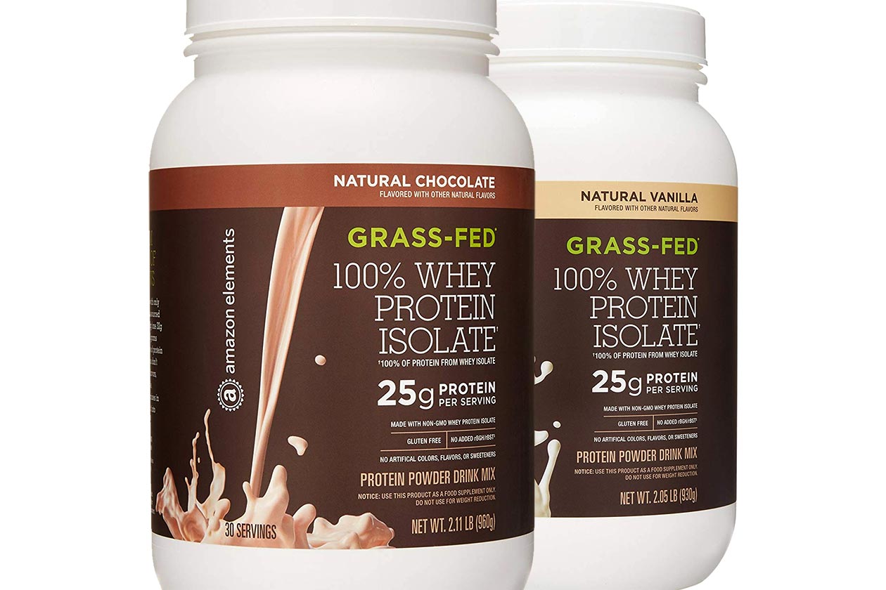 amazon elements grass-fed whey deal