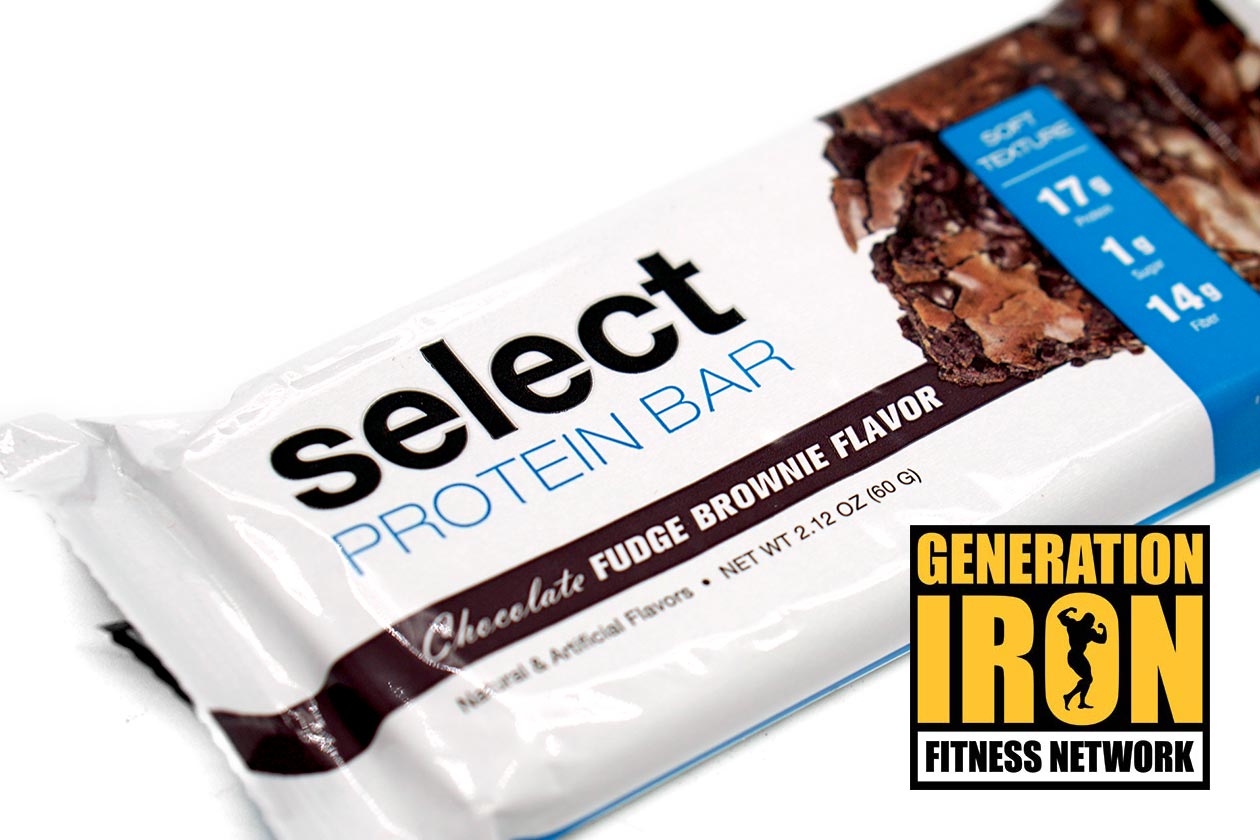 chocolate fudge brownie select protein bar review