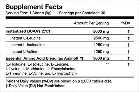 spartan bcaa