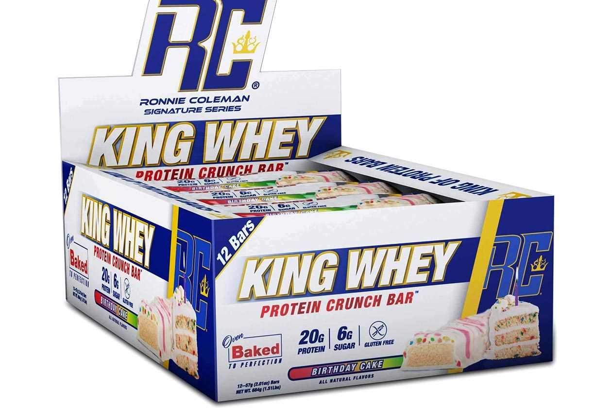 birthday cake king whey crunch