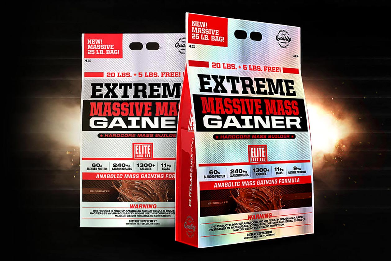 elite labs extreme massive mass gainer