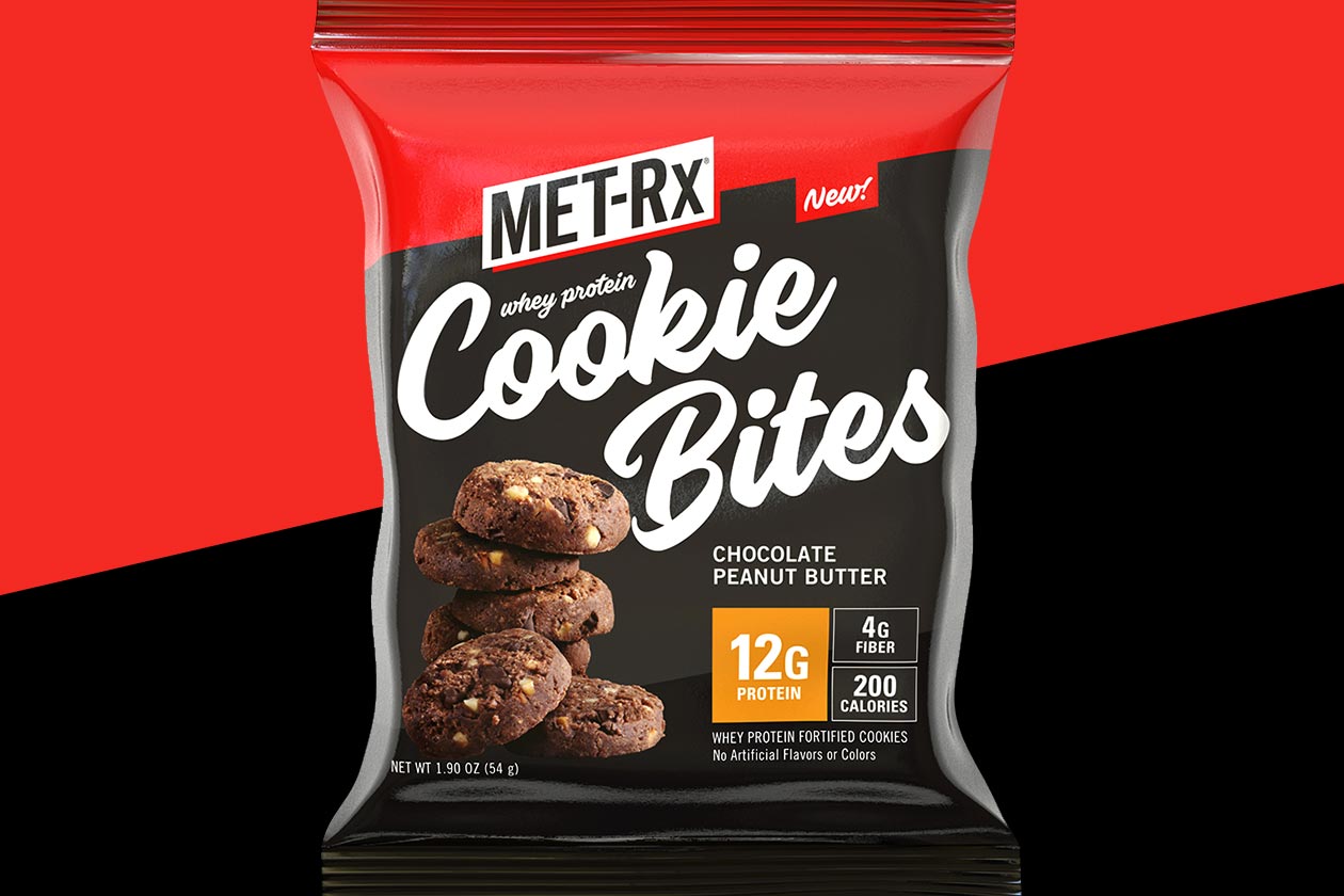 met-rx whey protein cookie bites