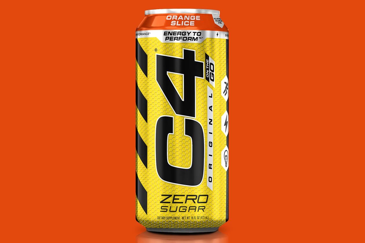 orange slice c4 energy drink