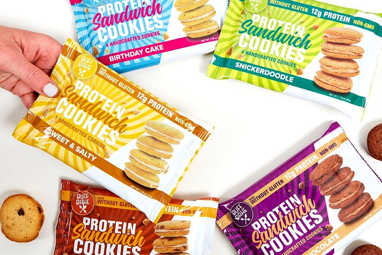 buff bake protein sandwich cookies