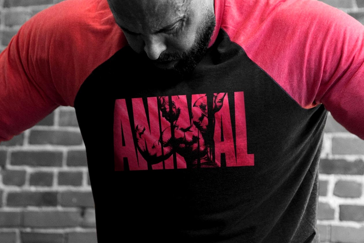 animal mcgrath baseball tee