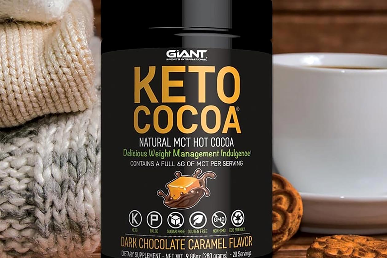 dark chocolate caramel keto cocoa