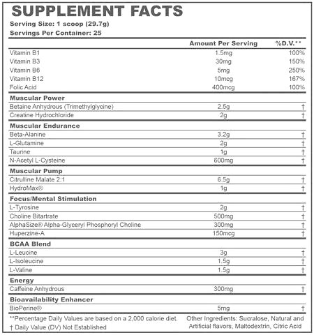 eon creation pre-workout