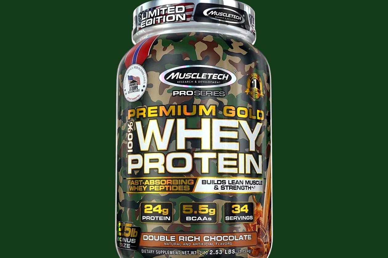 support the troops muscletech premium whey