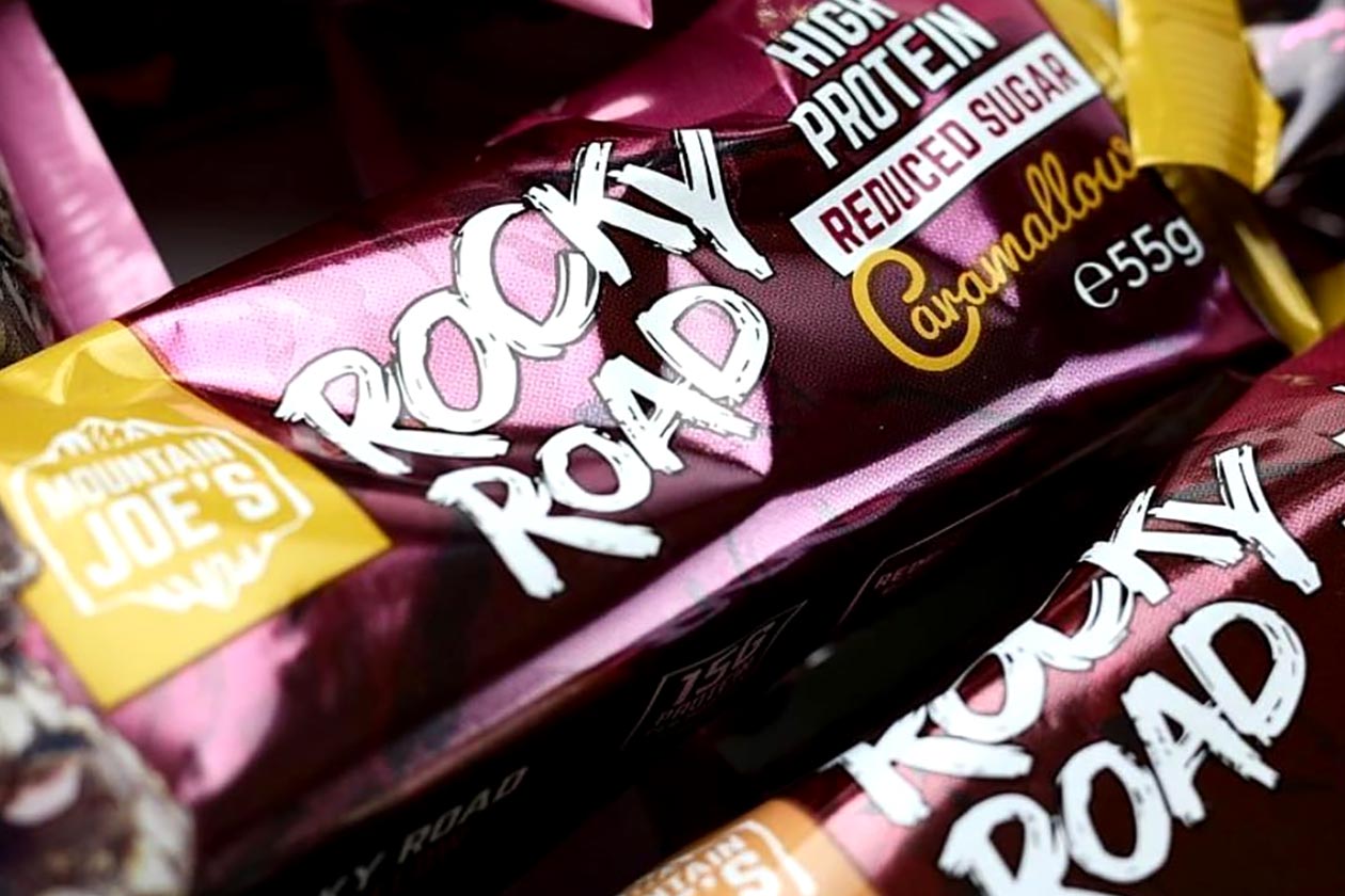 mountain joes rocky road protein bar