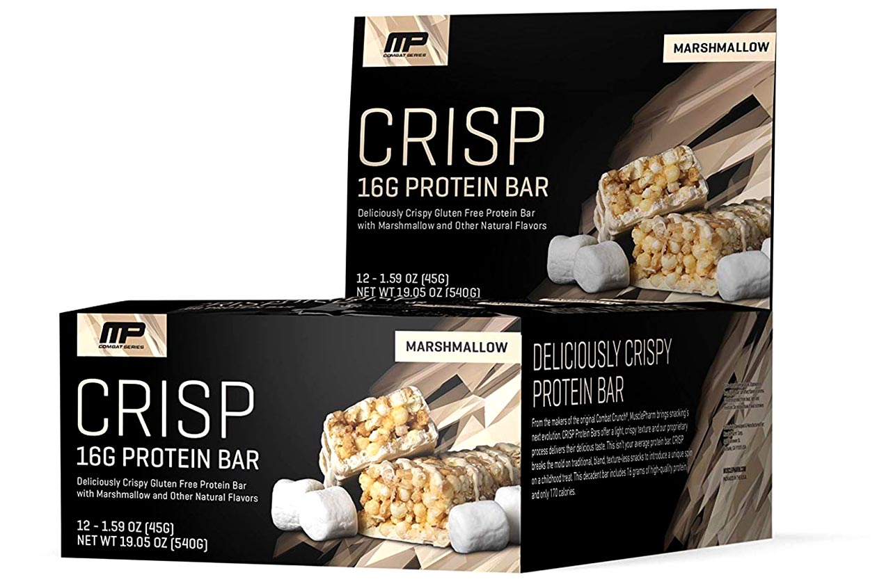 musclepharm combat crisp protein bar