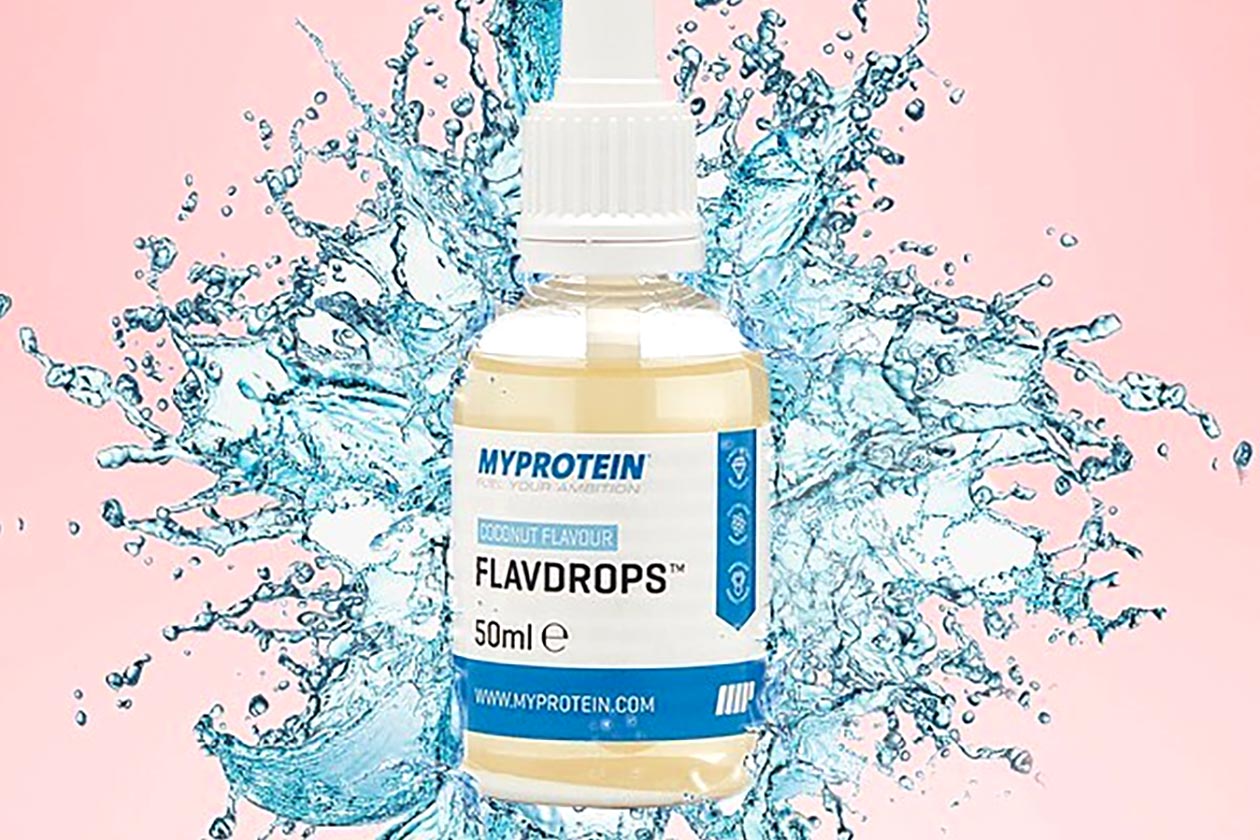 Myprotein's FlavDrops gets six new options including Peach and Lemon -  Stack3d