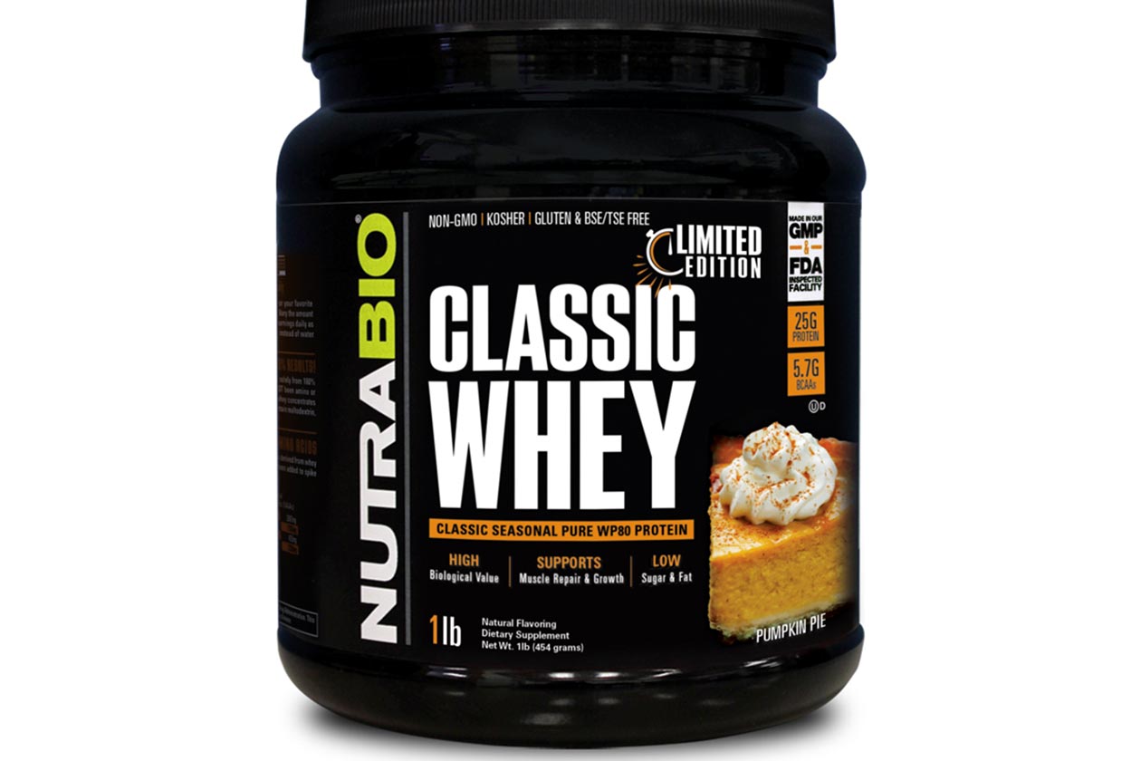 pumpkin pie classic whey