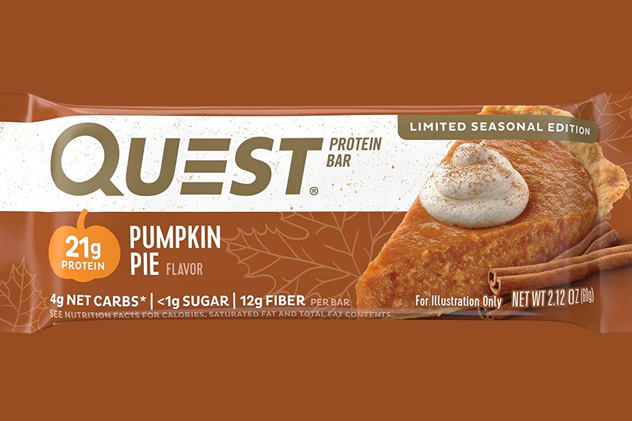 pumpkin pie quest bar