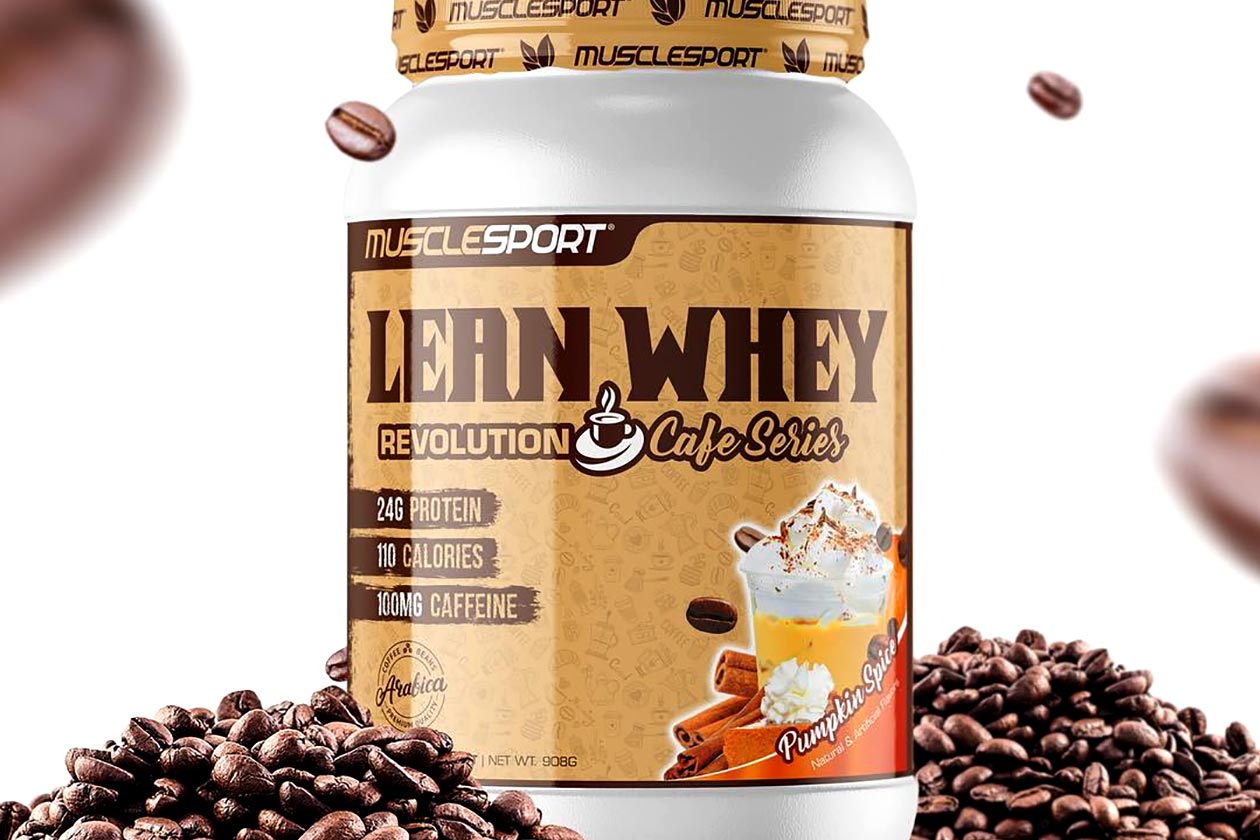 pumpkin spice lean whey