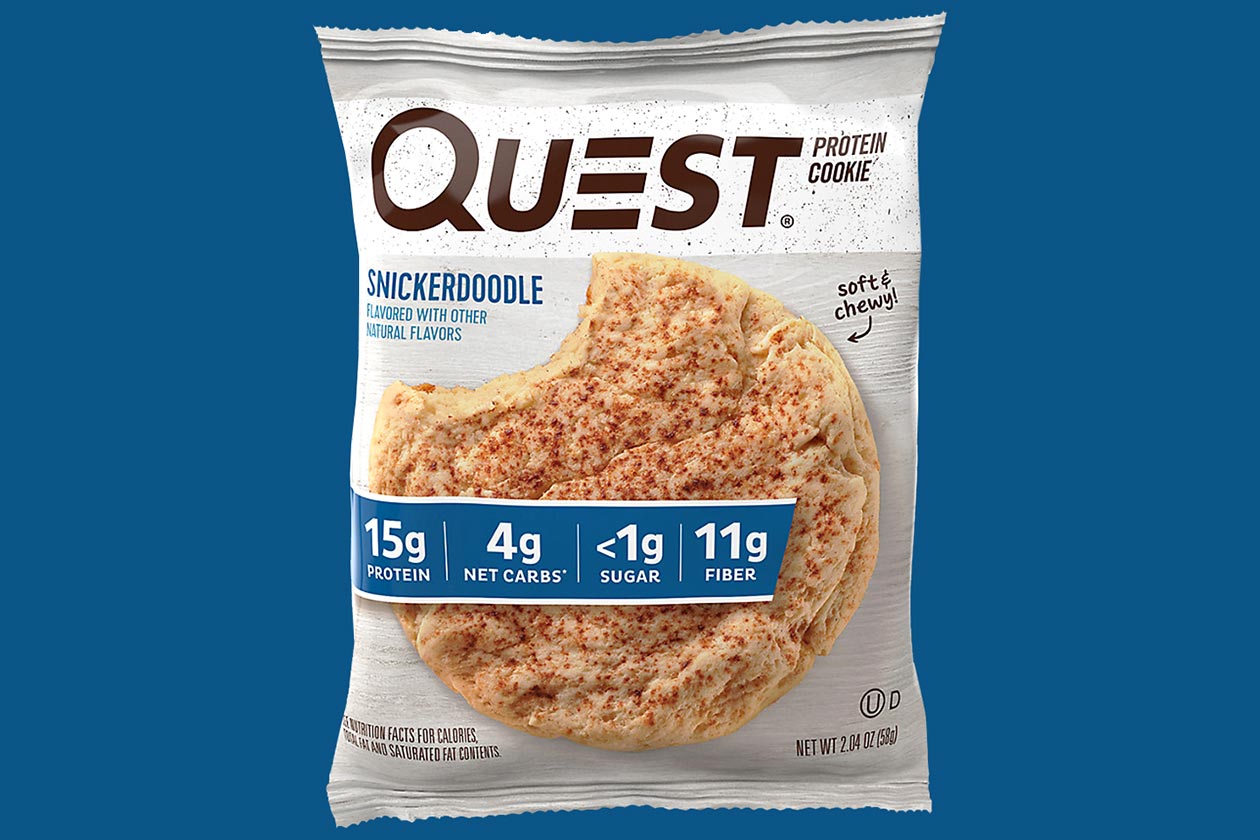 snickerdoodle quest cookie