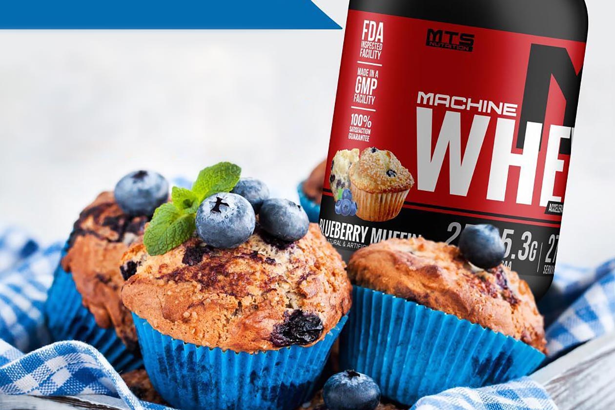 blueberry muffin machine whey