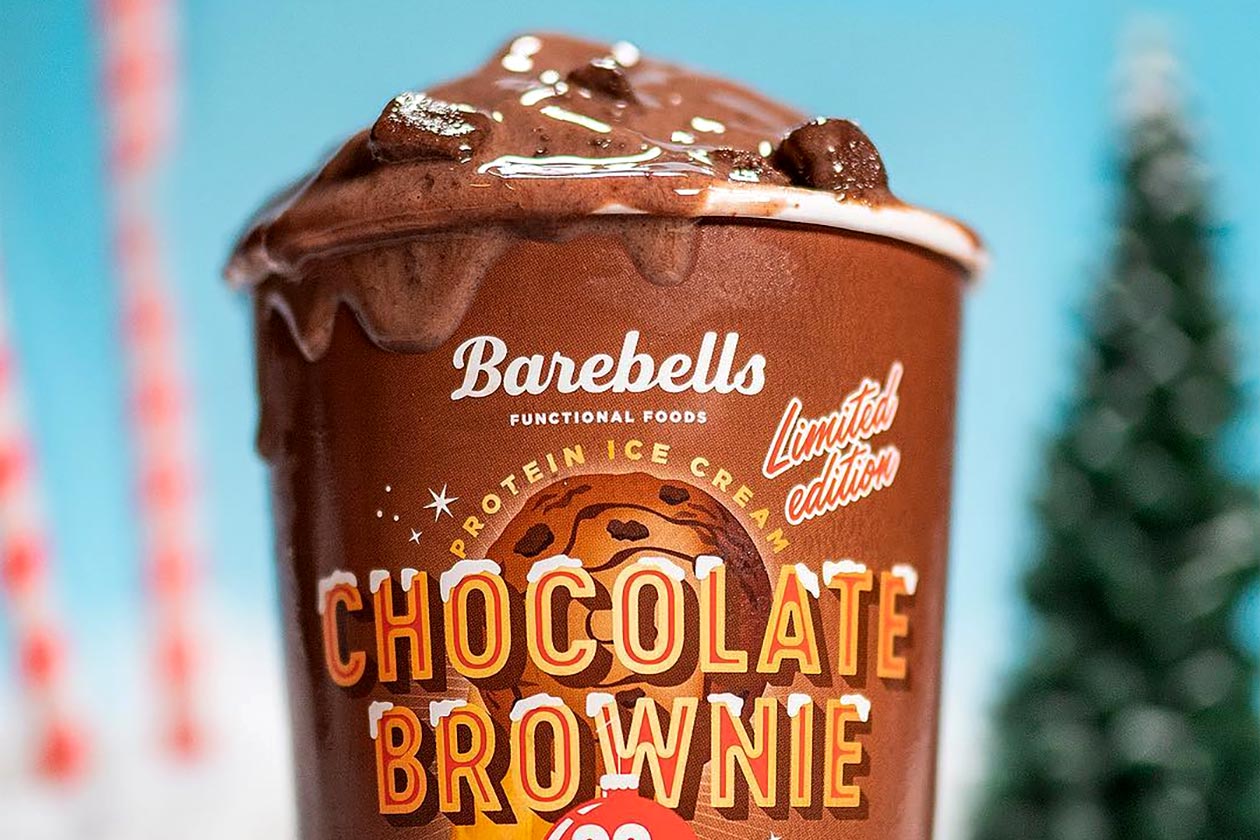 chocolate brownie barebells ice cream