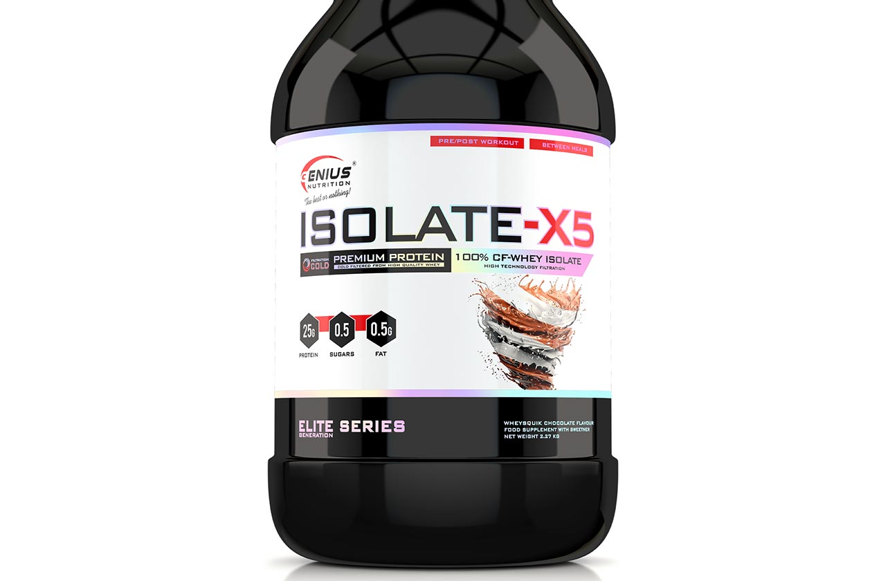 genius nutrition isolate-x5