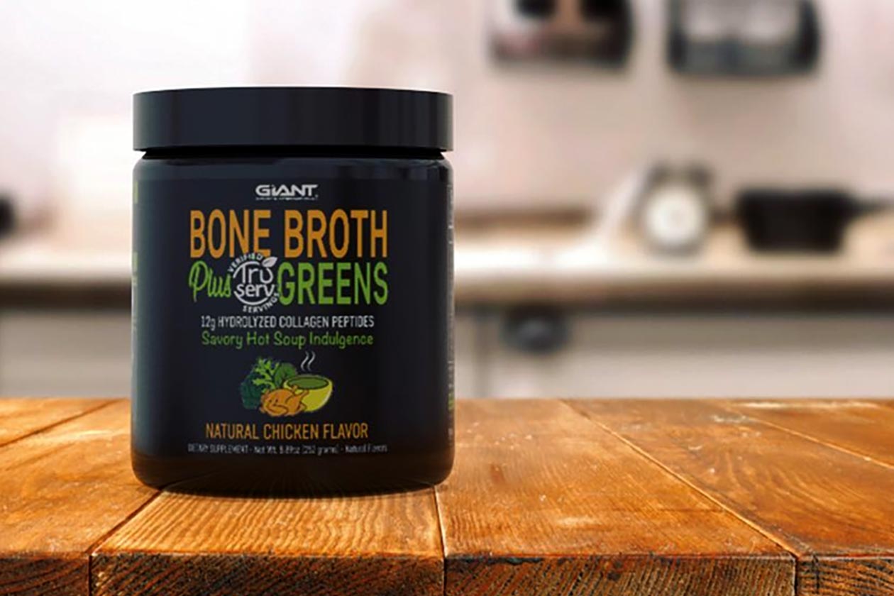 giant bone broth plus greens