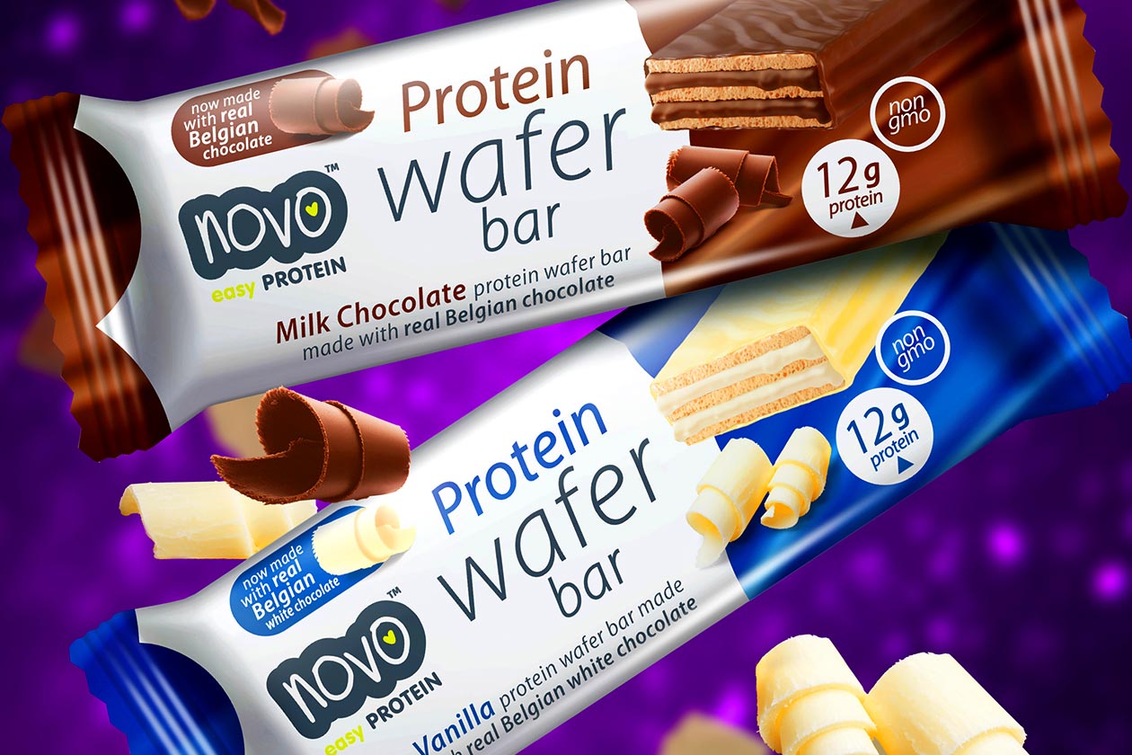 novo nutrition protein wafer bar