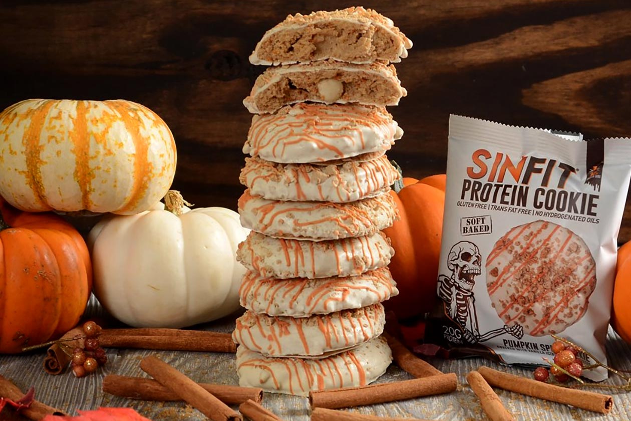 pumpkin spice sinfit cookie