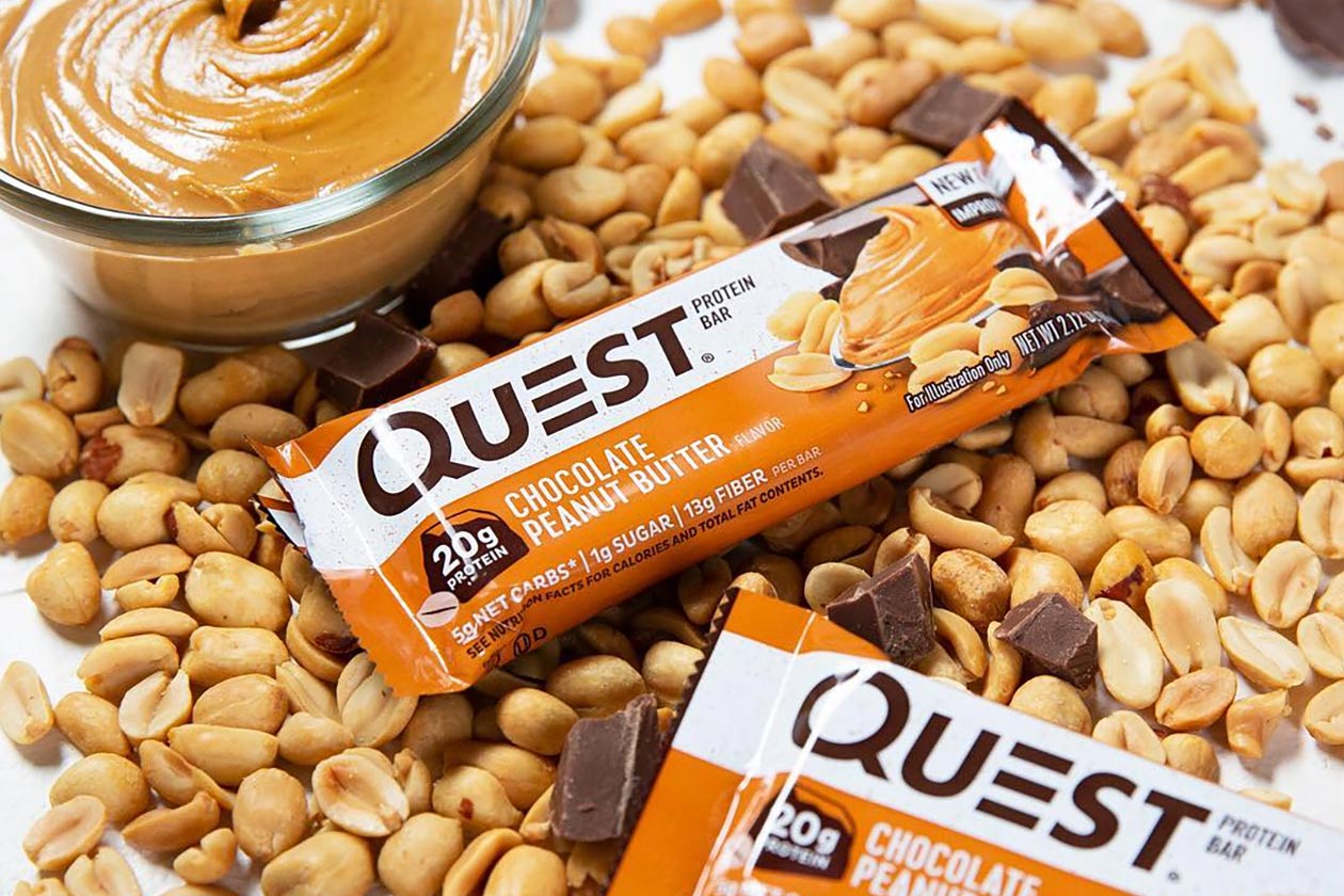 chocolate peanut butter quest bar